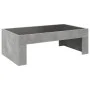 Mesa de centro con Infinity LED gris hormigón 90x50x30 cm de , Mesas de centro - Ref: Foro24-847619, Precio: 106,73 €, Descue...