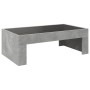 Mesa de centro con Infinity LED gris hormigón 90x50x30 cm by , Coffee table - Ref: Foro24-847619, Price: 108,32 €, Discount: %