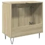 Armario de baño madera de ingeniería roble Sonoma 58x33x60 cm by , Bathroom furniture - Ref: Foro24-849674, Price: 51,11 €, D...