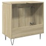 Badezimmerschrank aus Sonoma-Eichenfurnierholz 58x33x60 cm. von , Badezimmermöbel - Ref: Foro24-849674, Preis: 51,93 €, Rabat...