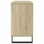 Badezimmerschrank aus Sonoma-Eichen-Ingenieurholz 80x33x60 cm. von , Badezimmermöbel - Ref: Foro24-849681, Preis: 70,72 €, Ra...