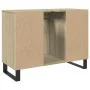 Badezimmerschrank aus Sonoma-Eichen-Ingenieurholz 80x33x60 cm. von , Badezimmermöbel - Ref: Foro24-849681, Preis: 70,72 €, Ra...