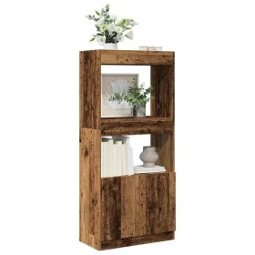 Ingenieurholz-Sideboard mit gealtertem Holz 63x33x140 cm von , Bücherregale und Regale - Ref: Foro24-855113, Preis: 68,06 €, ...