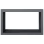Leñero de acero gris antracita 100x40x60 cm de , Bolsas y soportes de leña - Ref: Foro24-850984, Precio: 95,63 €, Descuento: %