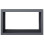 Leñero de acero gris antracita 100x40x60 cm by , Firewood bags and holders - Ref: Foro24-850984, Price: 98,34 €, Discount: %
