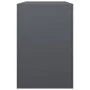 Leñero de acero gris antracita 100x40x60 cm de , Bolsas y soportes de leña - Ref: Foro24-850984, Precio: 95,63 €, Descuento: %