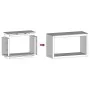 Holzregal aus anthrazitgrauem Stahl 100x40x60 cm von , Brennholztaschen und -halter - Ref: Foro24-850984, Preis: 95,63 €, Rab...