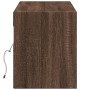 Wand-TV-Möbel mit LED-Lichtern in Eichenbraun 140x31x38 cm. von , TV-Möbel - Ref: Foro24-852375, Preis: 104,62 €, Rabatt: %