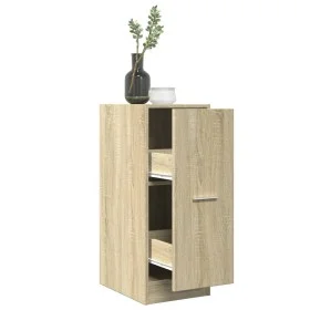 Armario botiquín roble Sonoma 30x41x77,5 cm by , Lockers and storage cabinets - Ref: Foro24-855153, Price: 75,63 €, Discount: %