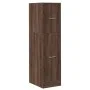 Medizinschrank aus braunem Eichenholz, 30x41x118 cm. von , Schließfächer und Lagerschränke - Ref: Foro24-855166, Preis: 90,56...
