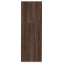 Armario botiquín madera ingeniería marrón roble 30x41x118 cm by , Lockers and storage cabinets - Ref: Foro24-855166, Price: 8...
