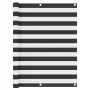 Balkonmarkise aus anthrazitgrauem und weißem Oxford-Stoff, 120 x 400 cm von vidaXL, Sonnenschirme - Ref: Foro24-134885, Preis...