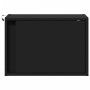 Mesitas de noche de pared con luces LED 2 unidades negro by , Nightstands - Ref: Foro24-852092, Price: 64,28 €, Discount: %