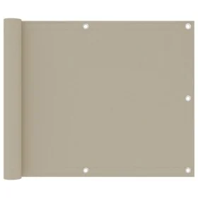 Balkonmarkise beiges Oxford-Gewebe 75x500 cm von vidaXL, Sonnenschirme - Ref: Foro24-134938, Preis: 23,76 €, Rabatt: %