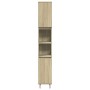 Set de muebles de baño 3 pzas madera contrachapada roble Sonoma von , Badezimmermöbel - Ref: Foro24-3307680, Preis: 184,15 €,...
