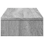 Soporte de pantalla ajustable madera gris Sonoma 60x24x10,5 cm by , Computer bases and risers - Ref: Foro24-854630, Price: 22...