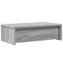 Soporte de monitor con cajones madera gris Sonoma 50x27x15 cm by , Computer bases and risers - Ref: Foro24-854666, Price: 30,...
