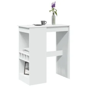 Mesa alta con estantes madera ingeniería 90x47,5x103,5 cm by , Kitchen and dining tables - Ref: Foro24-854337, Price: 84,65 €...