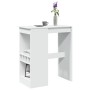 Mesa alta con estantes madera ingeniería 90x47,5x103,5 cm von , Küchen- und Esstische - Ref: Foro24-854337, Preis: 85,80 €, R...