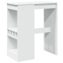Mesa alta con estantes madera ingeniería 90x47,5x103,5 cm von , Küchen- und Esstische - Ref: Foro24-854337, Preis: 85,80 €, R...