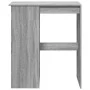 Mesa alta con estantes madera gris Sonoma 90x47,5x103,5 cm by , Kitchen and dining tables - Ref: Foro24-854342, Price: 78,26 ...