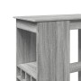 Hohes Regal mit Regalen in Sonoma-Grau aus Holz 90x47,5x103,5 cm. von , Küchen- und Esstische - Ref: Foro24-854342, Preis: 79...