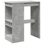 Hohes Regal mit grauem Holz- und Betonregalen, 90x47,5x103,5 cm. von , Küchen- und Esstische - Ref: Foro24-854340, Preis: 90,...