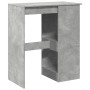 Hohes Regal mit grauem Holz- und Betonregalen, 90x47,5x103,5 cm. von , Küchen- und Esstische - Ref: Foro24-854340, Preis: 90,...