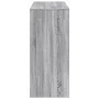 Mesa alta con estante gris Sonoma 124x46x103,5 cm de , Mesas de cocina y de comedor - Ref: Foro24-854396, Precio: 87,07 €, De...