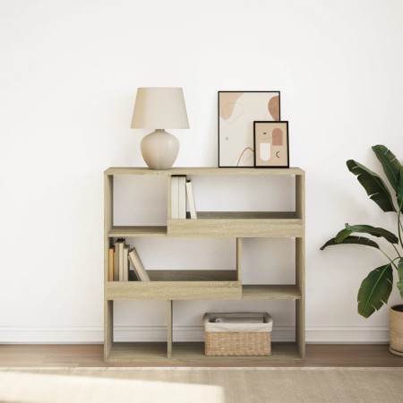 Raumteiler-Regal Eiche Sonoma 100x33x94,5 cm von , Bücherregale und Regale - Ref: Foro24-854438, Preis: 74,15 €, Rabatt: %