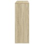 Raumteiler-Regal Eiche Sonoma 100x33x94,5 cm von , Bücherregale und Regale - Ref: Foro24-854438, Preis: 74,15 €, Rabatt: %