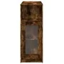 Hoher Bartisch mit rauchiger Eiche und Regalen, 101x40x103,5 cm. von , Küchen- und Esstische - Ref: Foro24-854368, Preis: 83,...