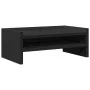 Soporte de pantalla madera de ingeniería negro 42x24x16 cm by , Computer bases and risers - Ref: Foro24-854716, Price: 20,11 ...