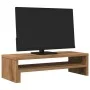 Soporte de pantalla madera ingeniería roble Sonoma 54x22x15 cm de , Bases y elevadores para ordenadores - Ref: Foro24-854777,...
