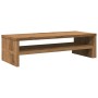 Soporte de pantalla madera ingeniería roble Sonoma 54x22x15 cm by , Computer bases and risers - Ref: Foro24-854777, Price: 28...