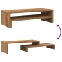 Soporte de pantalla madera ingeniería roble Sonoma 54x22x15 cm by , Computer bases and risers - Ref: Foro24-854777, Price: 28...