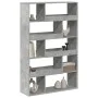 Estantería de madera ingeniería gris hormigón 100x33x156,5 cm de , Librerías y estanterías - Ref: Foro24-3309342, Precio: 112...