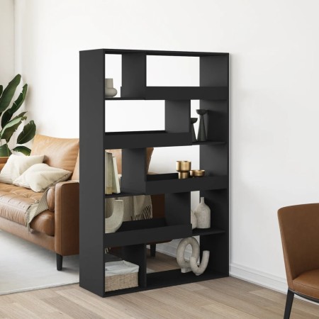 Estantería de madera de ingeniería negra 100x33x156,5 cm by , Bookcases and shelves - Ref: Foro24-3309340, Price: 117,56 €, D...