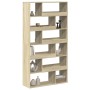 Raumteiler aus Eichenholz Sonoma 100x33x187,5 cm von , Bücherregale und Regale - Ref: Foro24-3309503, Preis: 150,79 €, Rabatt: %