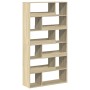 Raumteiler aus Eichenholz Sonoma 100x33x187,5 cm von , Bücherregale und Regale - Ref: Foro24-3309503, Preis: 150,79 €, Rabatt: %