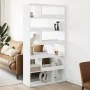 Raumteiler aus weißem Ingenieurholz 100x33x187,5 cm von , Bücherregale und Regale - Ref: Foro24-3309501, Preis: 145,85 €, Rab...