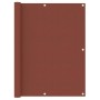 Balkonmarkise aus terrakottafarbenem Oxford-Stoff, 120 x 500 cm von vidaXL, Sonnenschirme - Ref: Foro24-134982, Preis: 20,91 ...