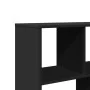Separador de ambientes madera ingeniería negro 100x33x156,5 cm de , Librerías y estanterías - Ref: Foro24-3309529, Precio: 11...