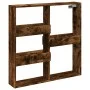 Wandschrank aus geräucherter Eichen-Ingenieurholz 80x15x80 cm von , Regale und Regale - Ref: Foro24-854548, Preis: 26,96 €, R...