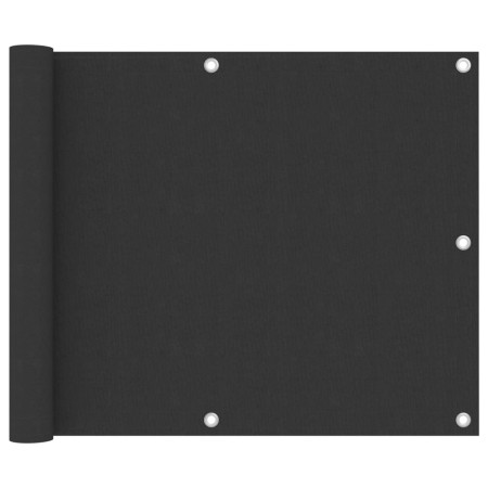 Toldo para balcón tela oxford gris antracita 75x500 cm de vidaXL, Sombrillas - Ref: Foro24-134866, Precio: 20,44 €, Descuento: %