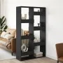 Raumteiler aus schwarzem Ingenieurholz 100x33x175 cm von , Bücherregale und Regale - Ref: Foro24-3309574, Preis: 109,35 €, Ra...