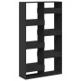 Raumteiler aus schwarzem Ingenieurholz 100x33x175 cm von , Bücherregale und Regale - Ref: Foro24-3309574, Preis: 109,35 €, Ra...