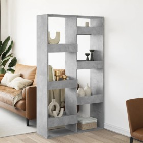 Raumteiler aus Holz in Grau-Betonoptik, 100x33x175 cm. von , Bücherregale und Regale - Ref: Foro24-3309576, Preis: 107,29 €, ...