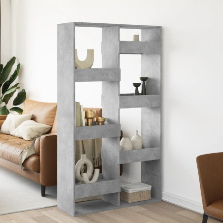 Separador de ambientes madera gris hormigón 100x33x175 cm by , Bookcases and shelves - Ref: Foro24-3309576, Price: 107,29 €, ...