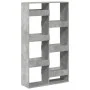 Separador de ambientes madera gris hormigón 100x33x175 cm de , Librerías y estanterías - Ref: Foro24-3309576, Precio: 106,02 ...